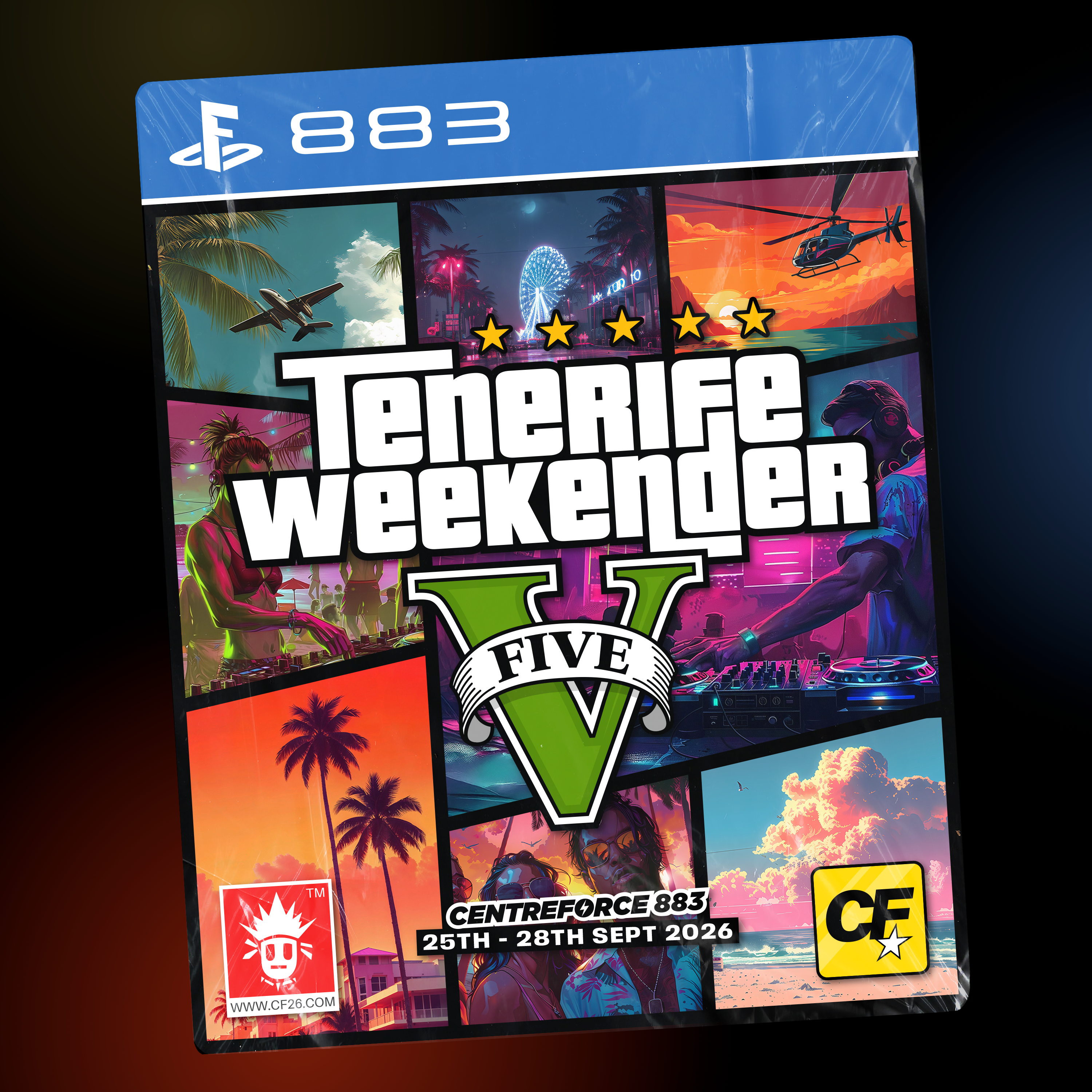 Centreforce Presents: Tenerife Weekender 2026